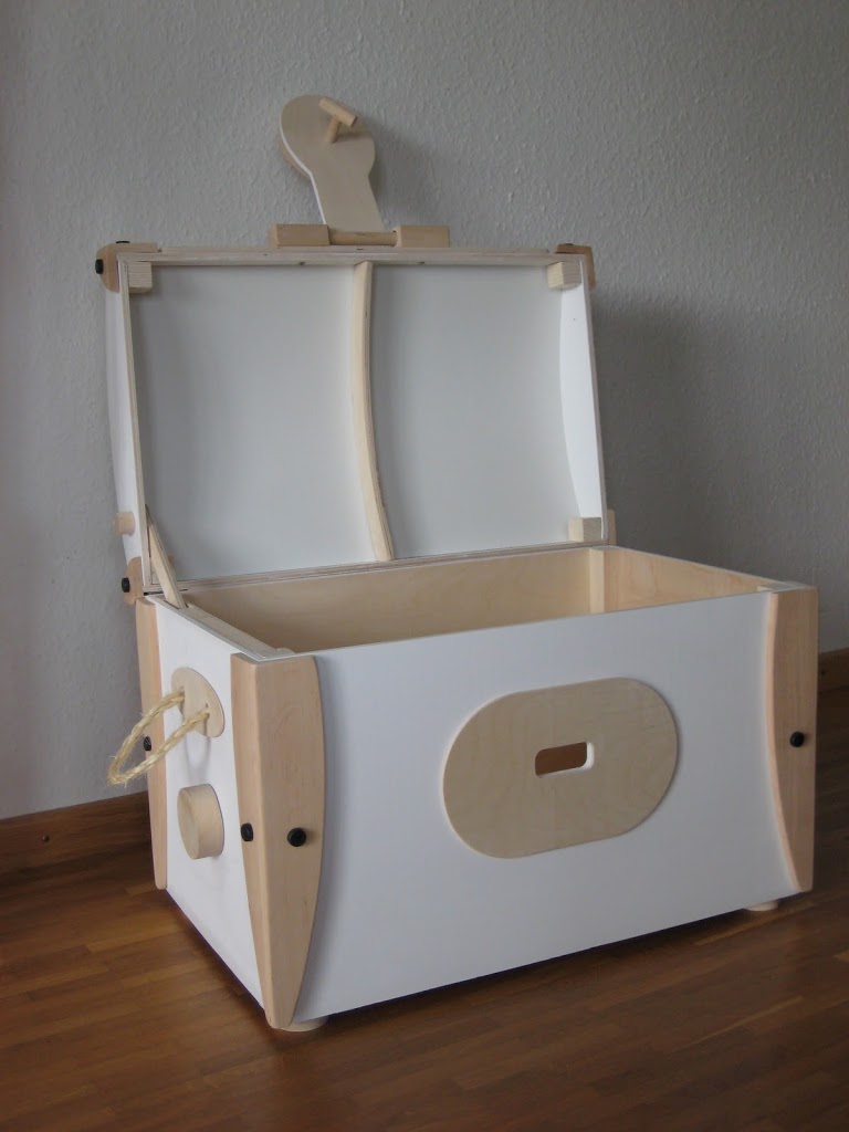 Unser neuer chaosbekämpfer von meinlilalu.de lavendelblog Kinderzimmer pirat