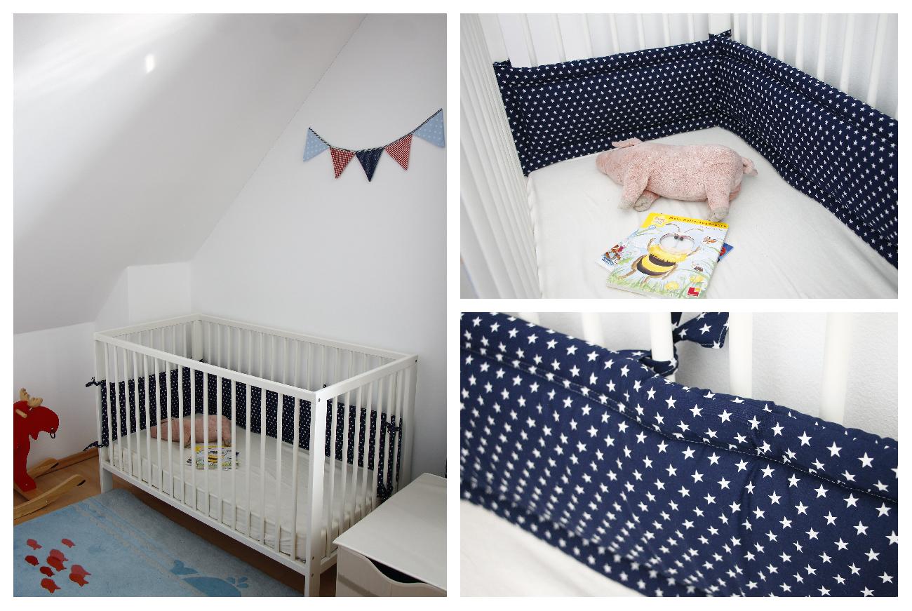 Sugarapple: schlichte textilien und accessoires fürs kinderzimmer ... Babybett nestchen selber machen