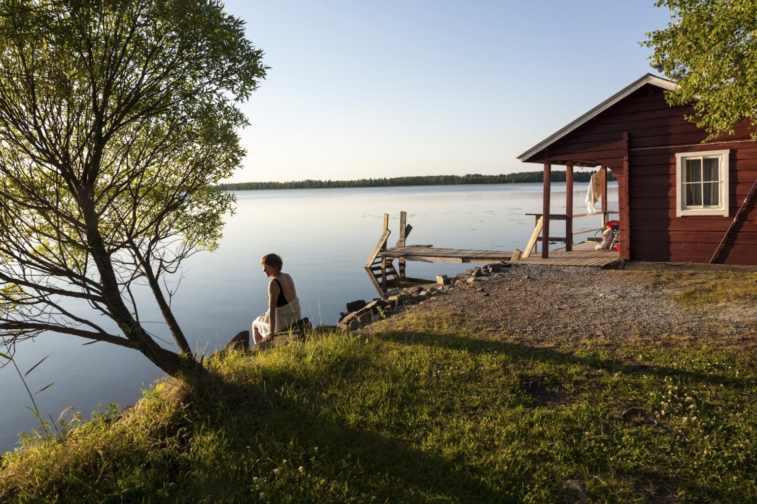 finnische Sauna