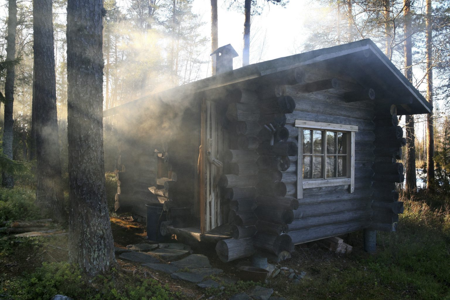 finnische Sauna-Kultur