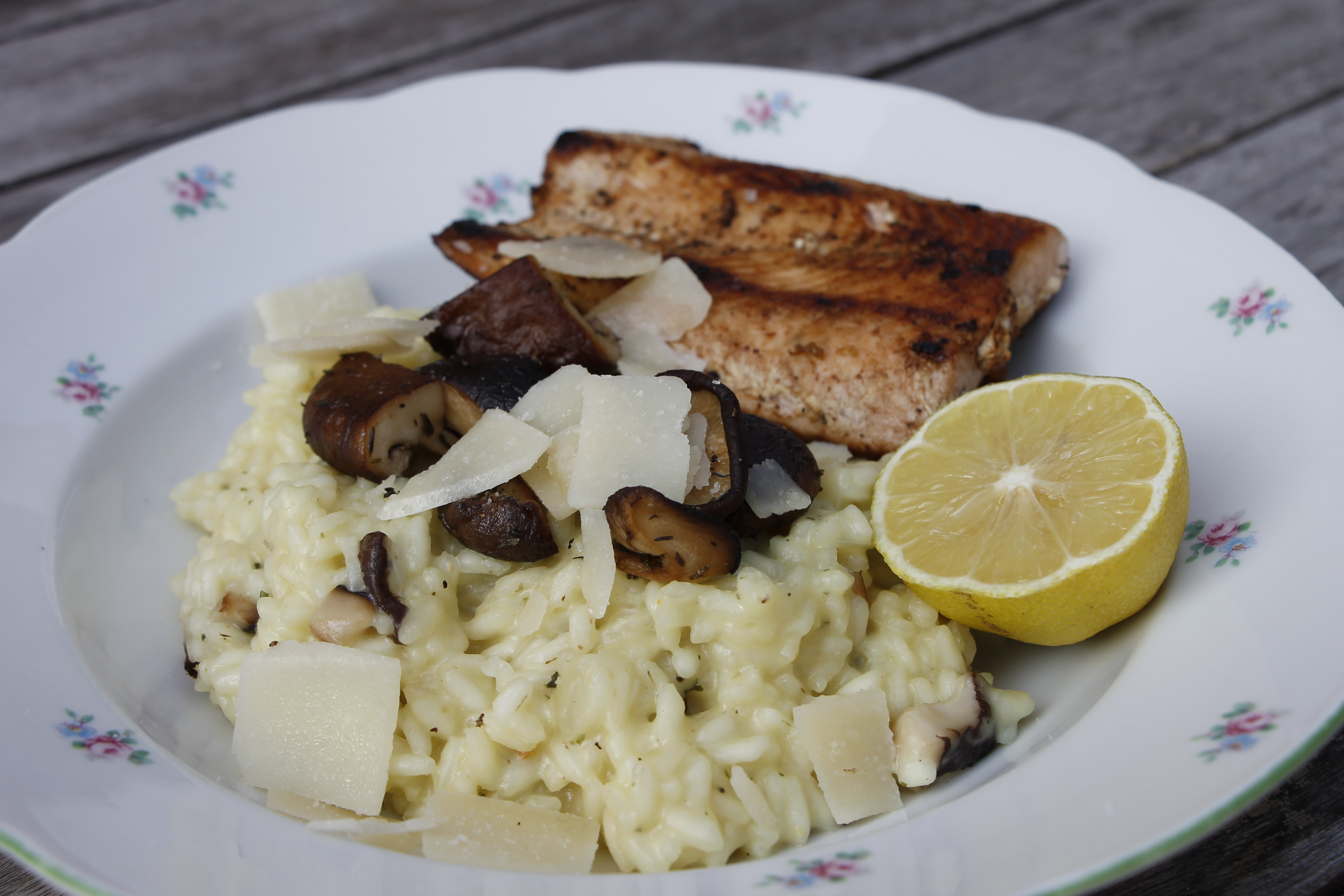 Pilzrisotto - Lavendelblog