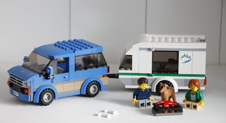 Lego aufgebaut