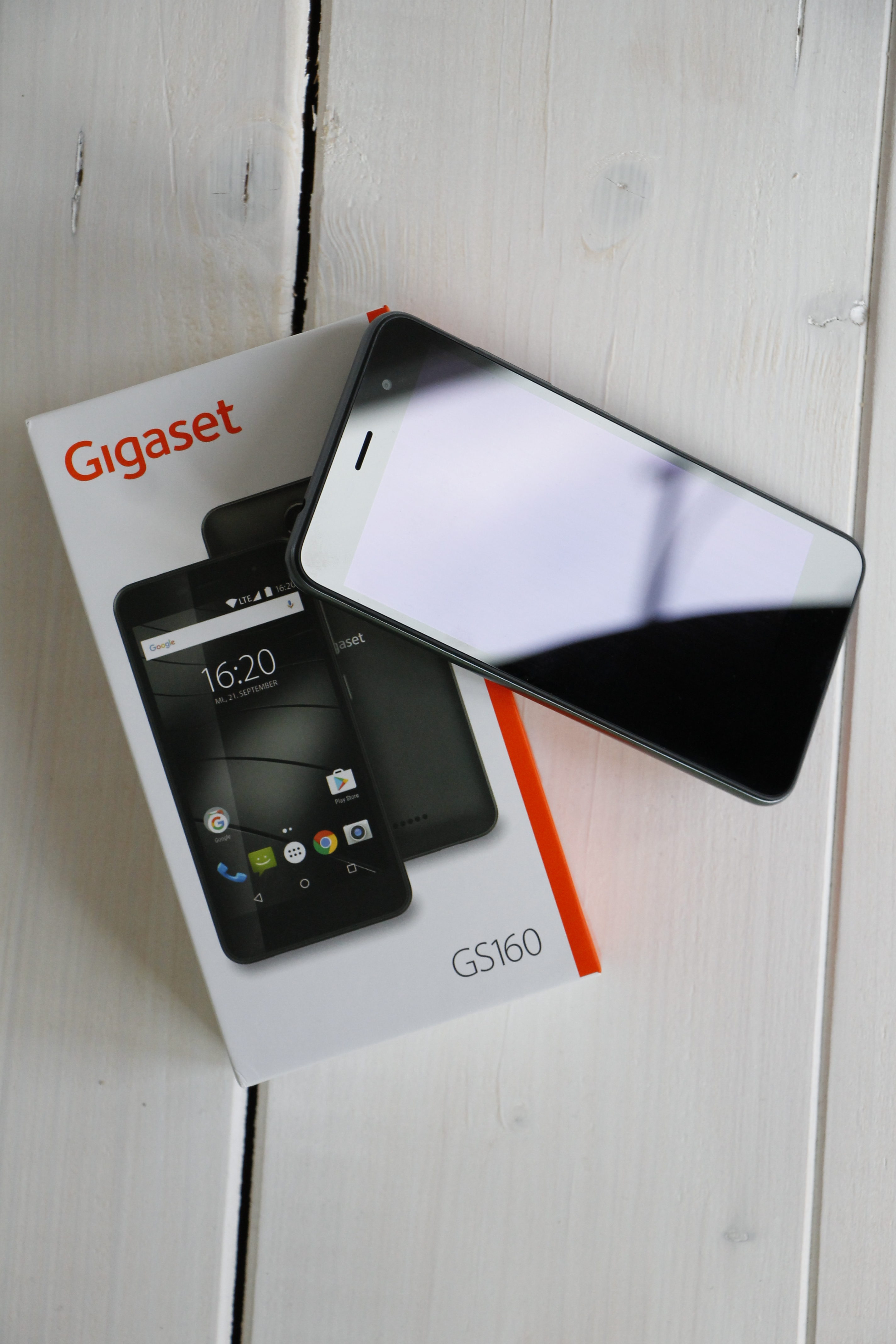 K-S-Trade Custodia Portafoglio Book Style Per Gigaset GS160 Con NanoPad Adesivo - Nero + Cuffie Incluse