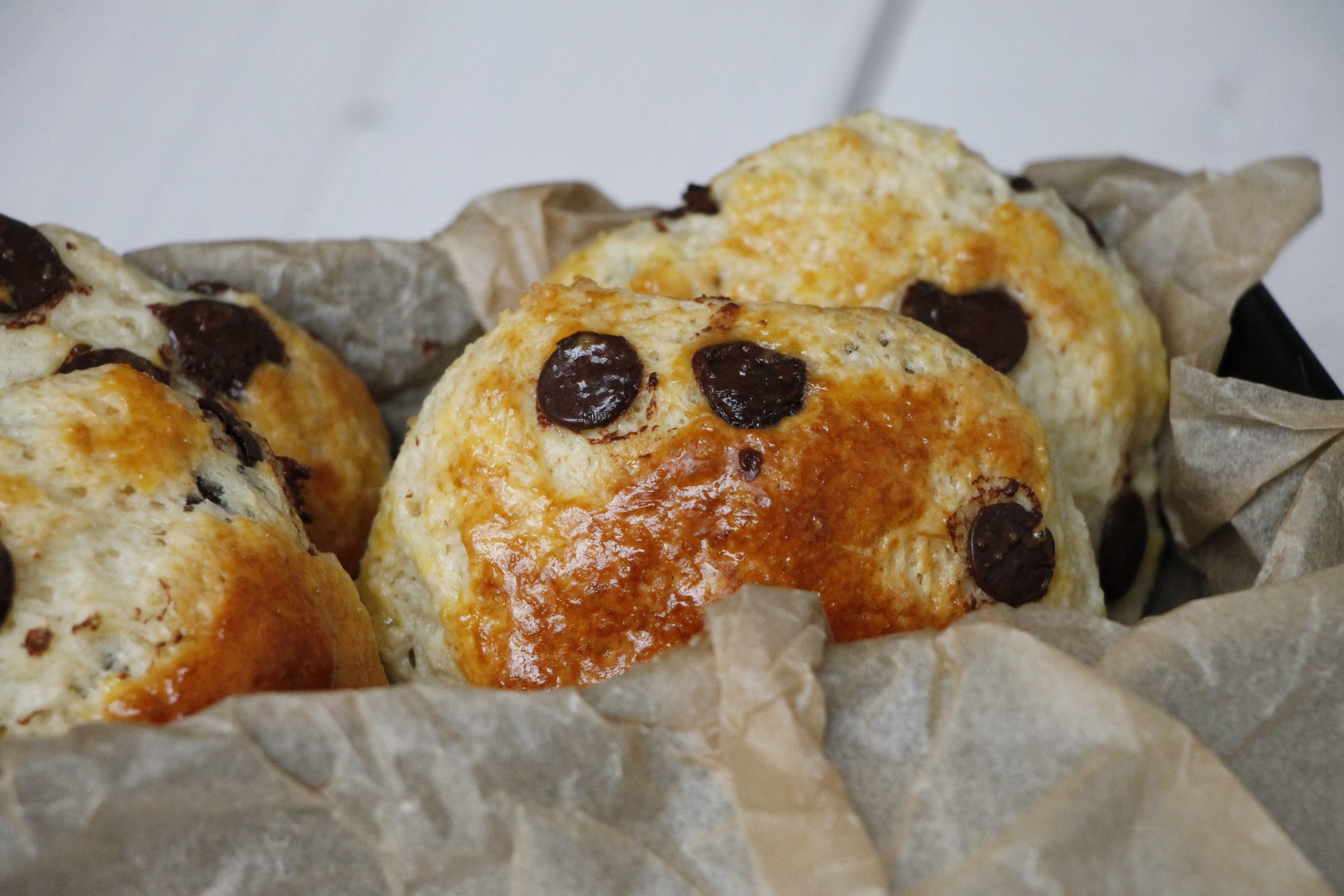 Schokobrötchen Öl-Quark-Teig - Lavendelblog