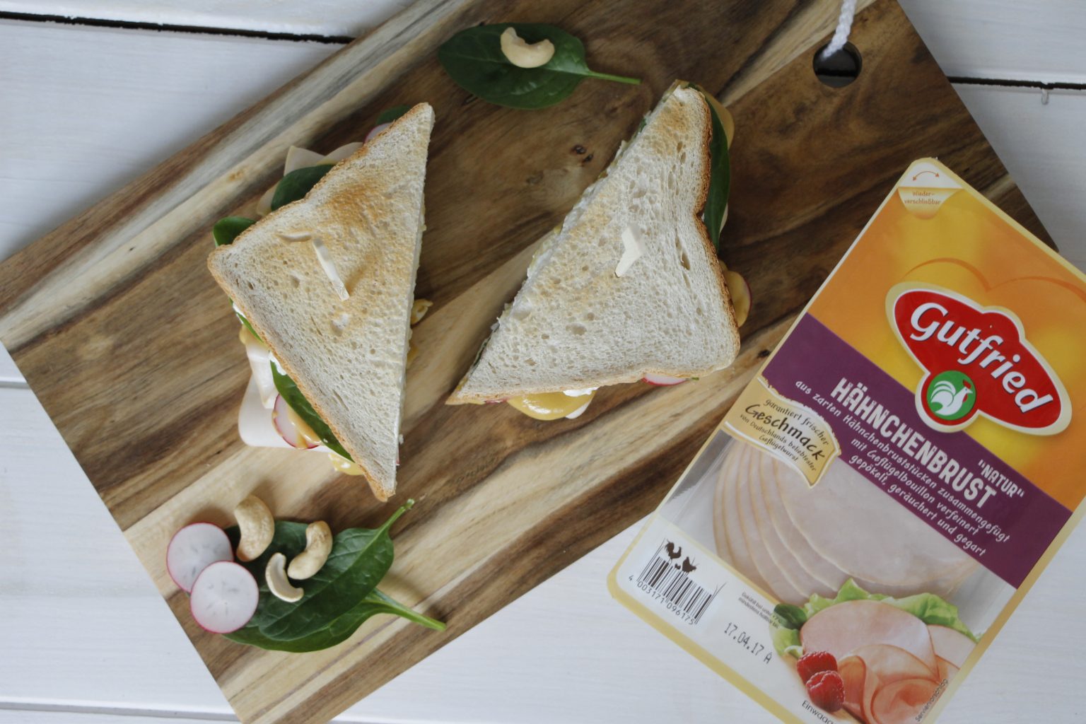 Sandwich-Rezept Hähnchen