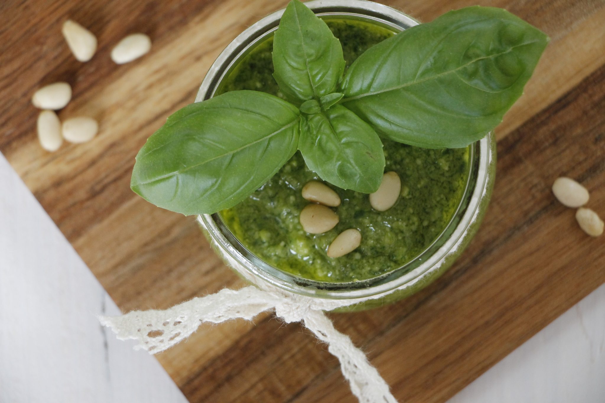 Blitzrezept: Grünes Pesto selber machen - Lavendelblog