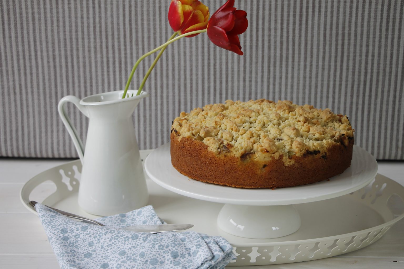 Rezept Rhabarber-Streusel-Kuchen