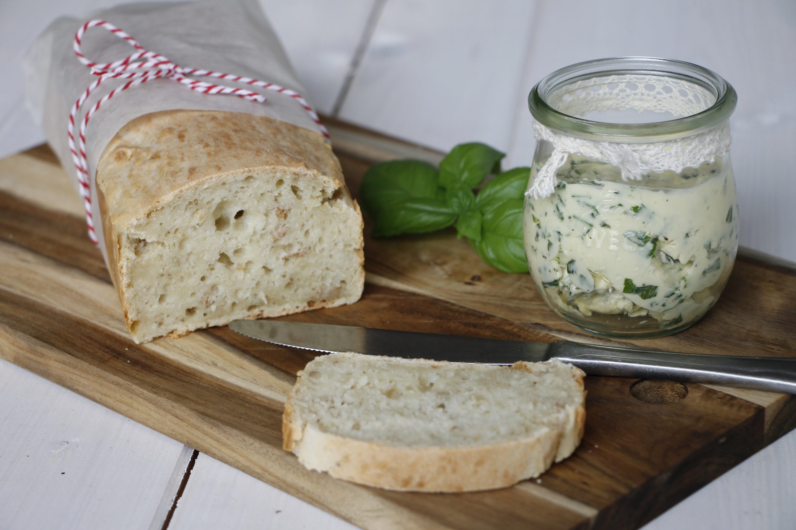 schnelles Brot Rezept - Lavendelblog