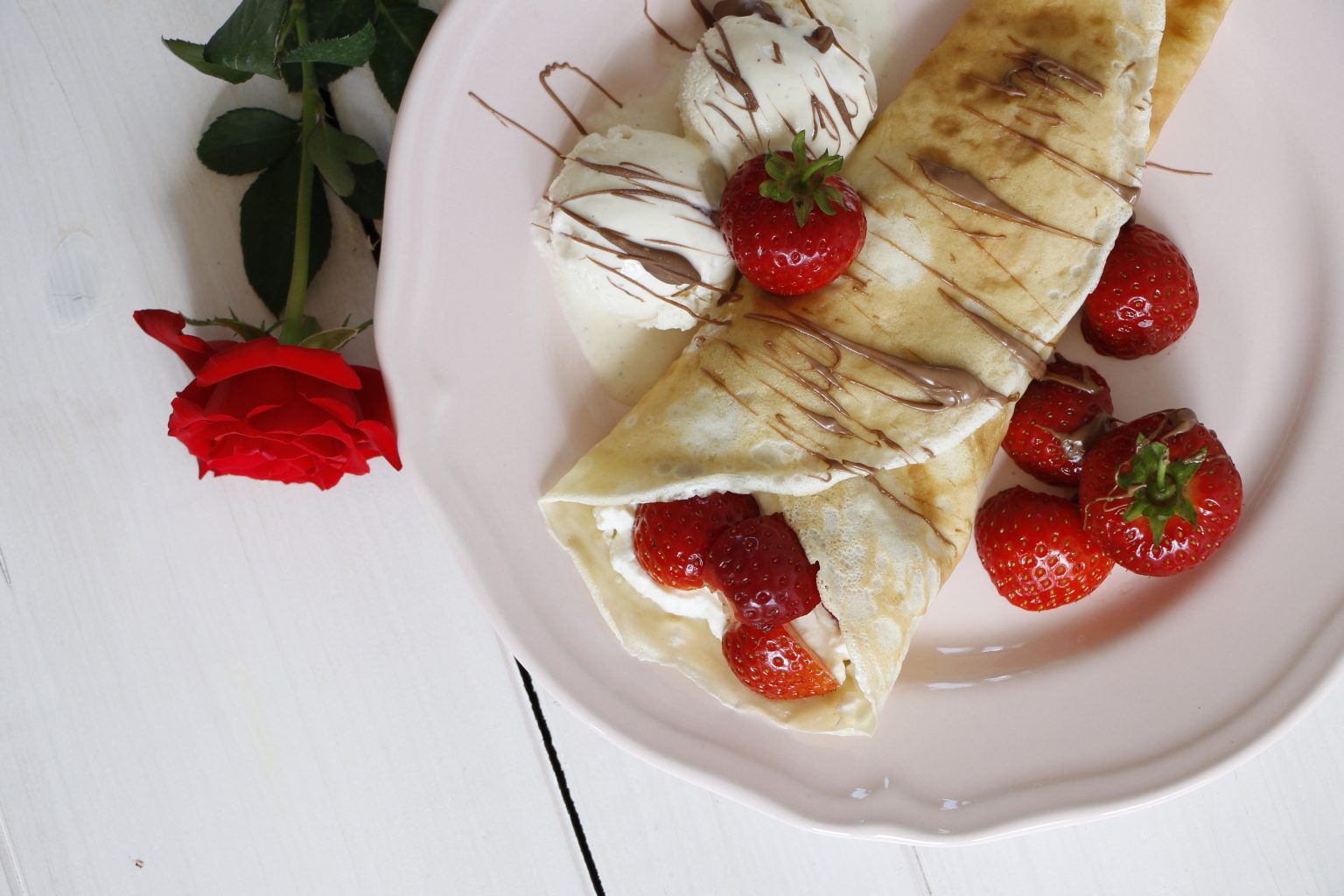 Erdbeer-Crepes Rezept