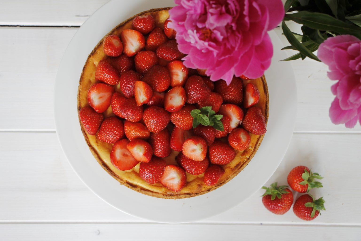 Käsekuchen mit Grieß