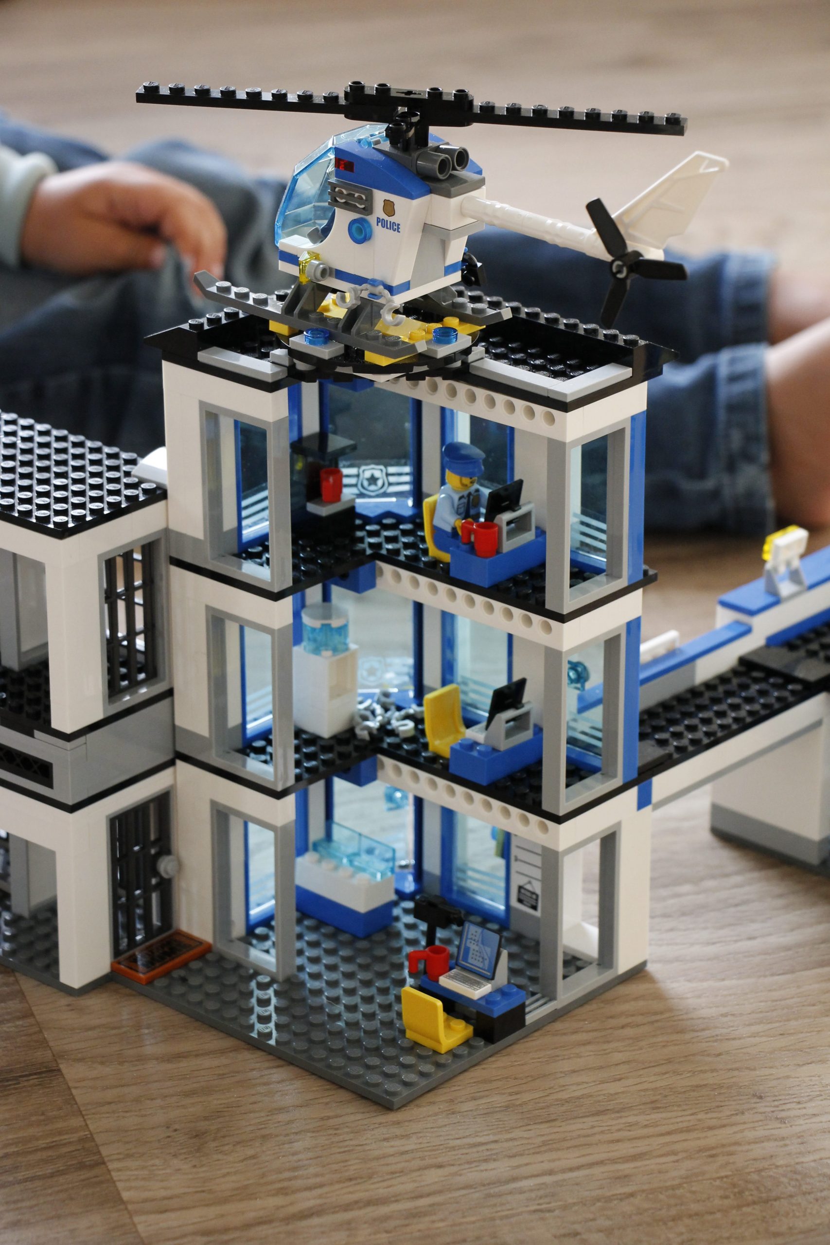 Lego Polizeiwache Aufbau