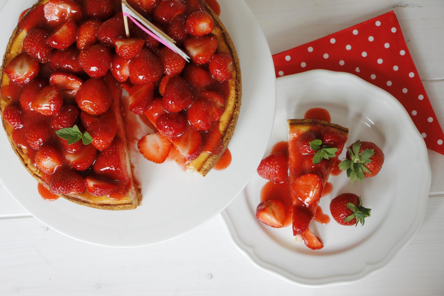 Rezept Erdbeer-Cheesecake