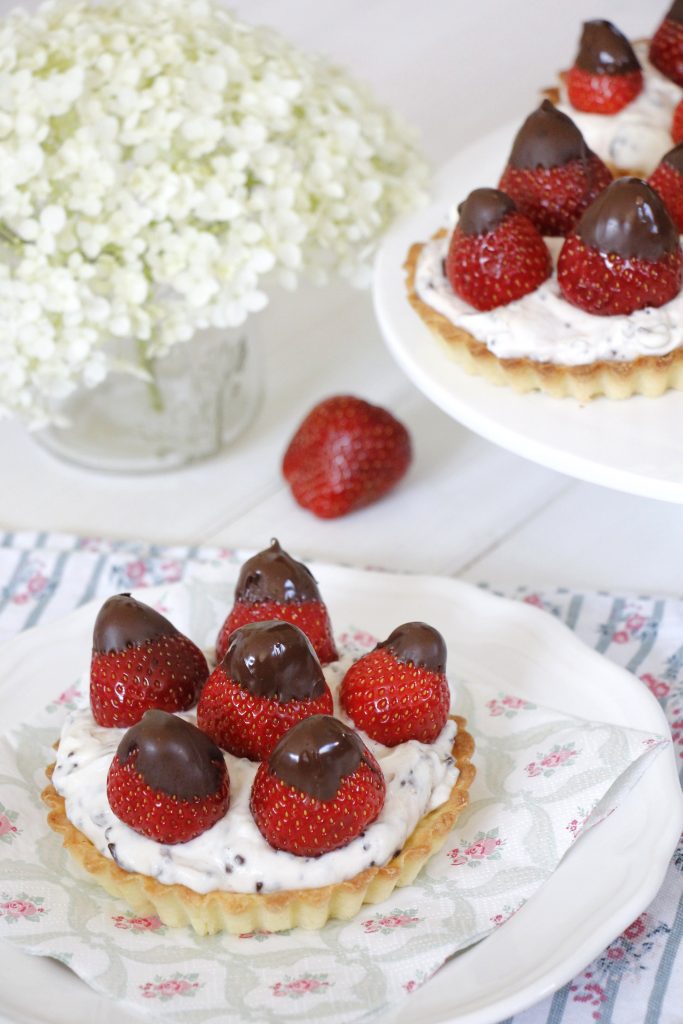 Törtchen mit Erdbeeren Rezept