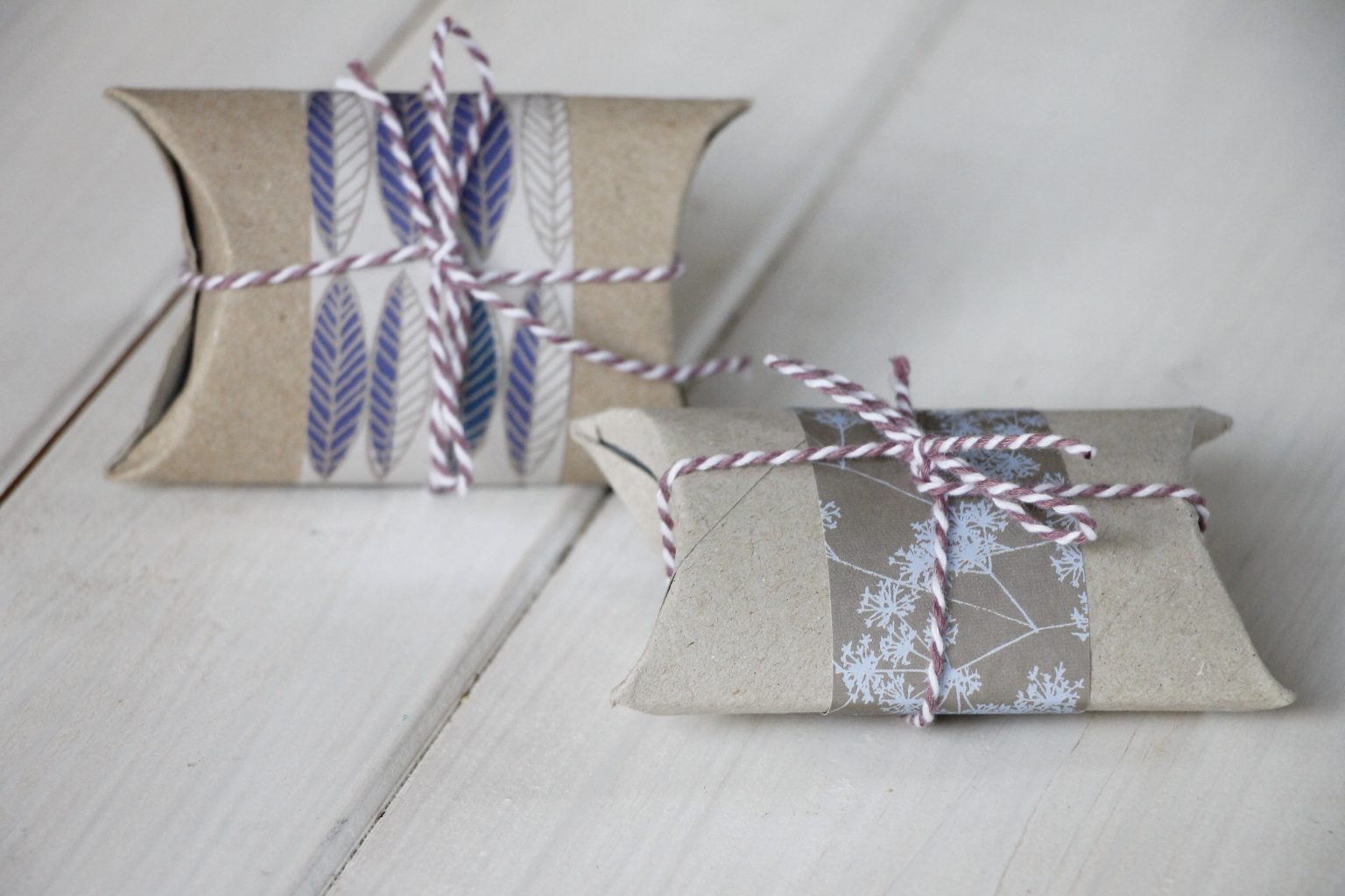 Diy Kleine Geschenkverpackung Aus Klopapierrolle Basteln Lavendelblog