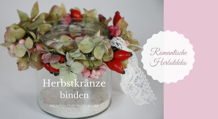 Herbstkranz binden DIY