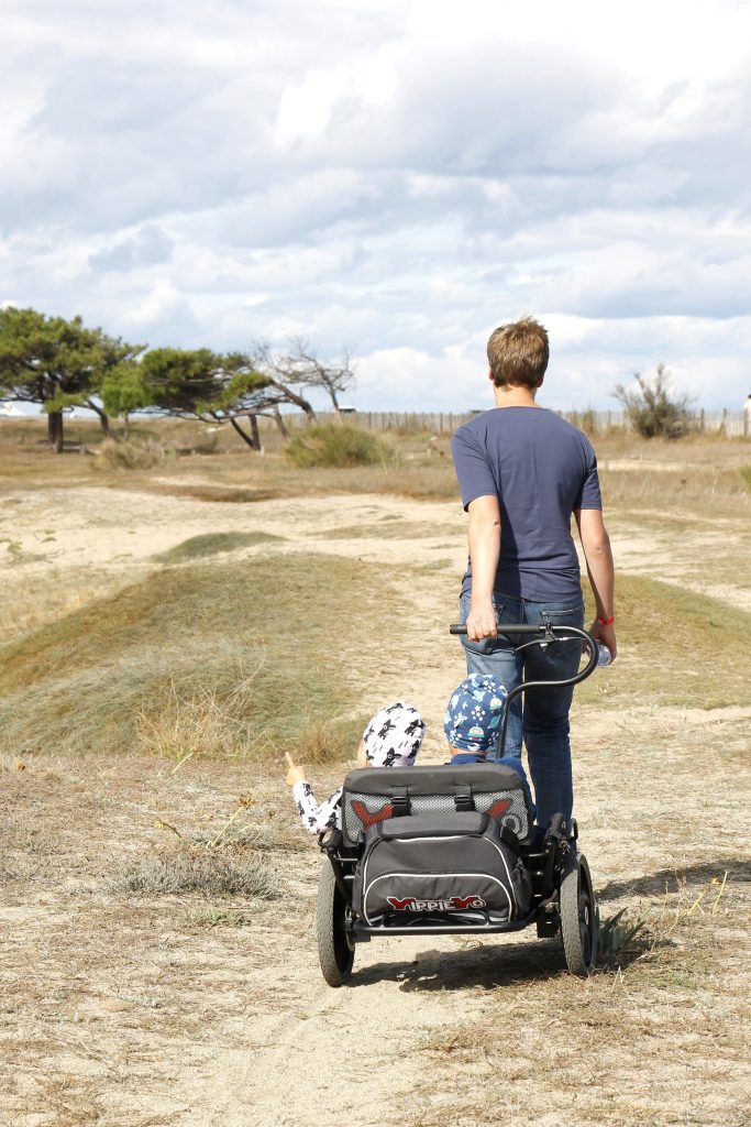 unterwegs mit Kindern Transport