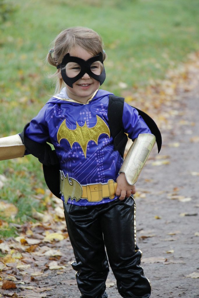 Batgirl Kostüm Halloween Verkleidung
