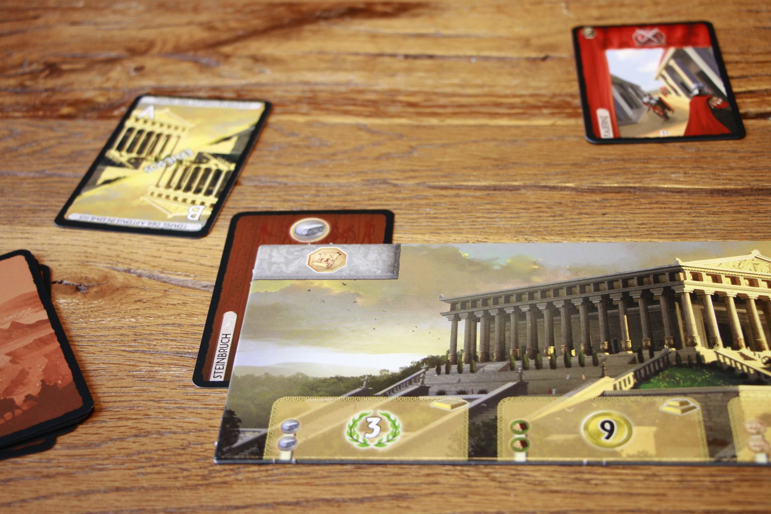 7 Wonders Asmodee Spielaufbau