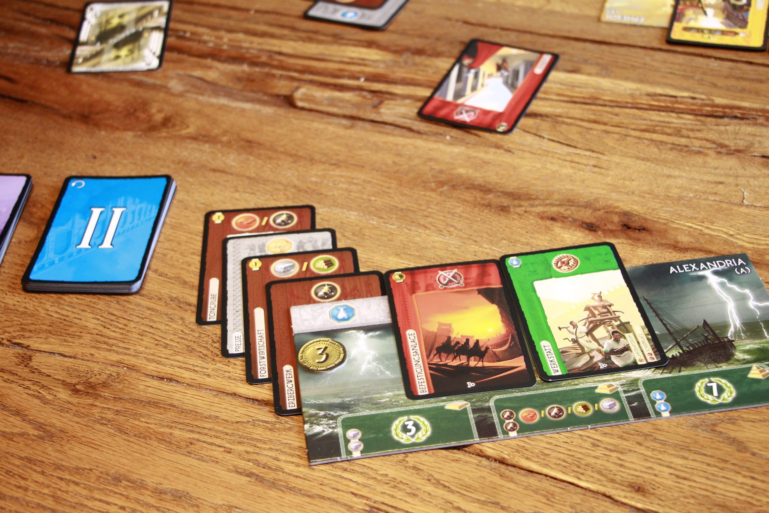 7 Wonders Asmodee Strategiespiel