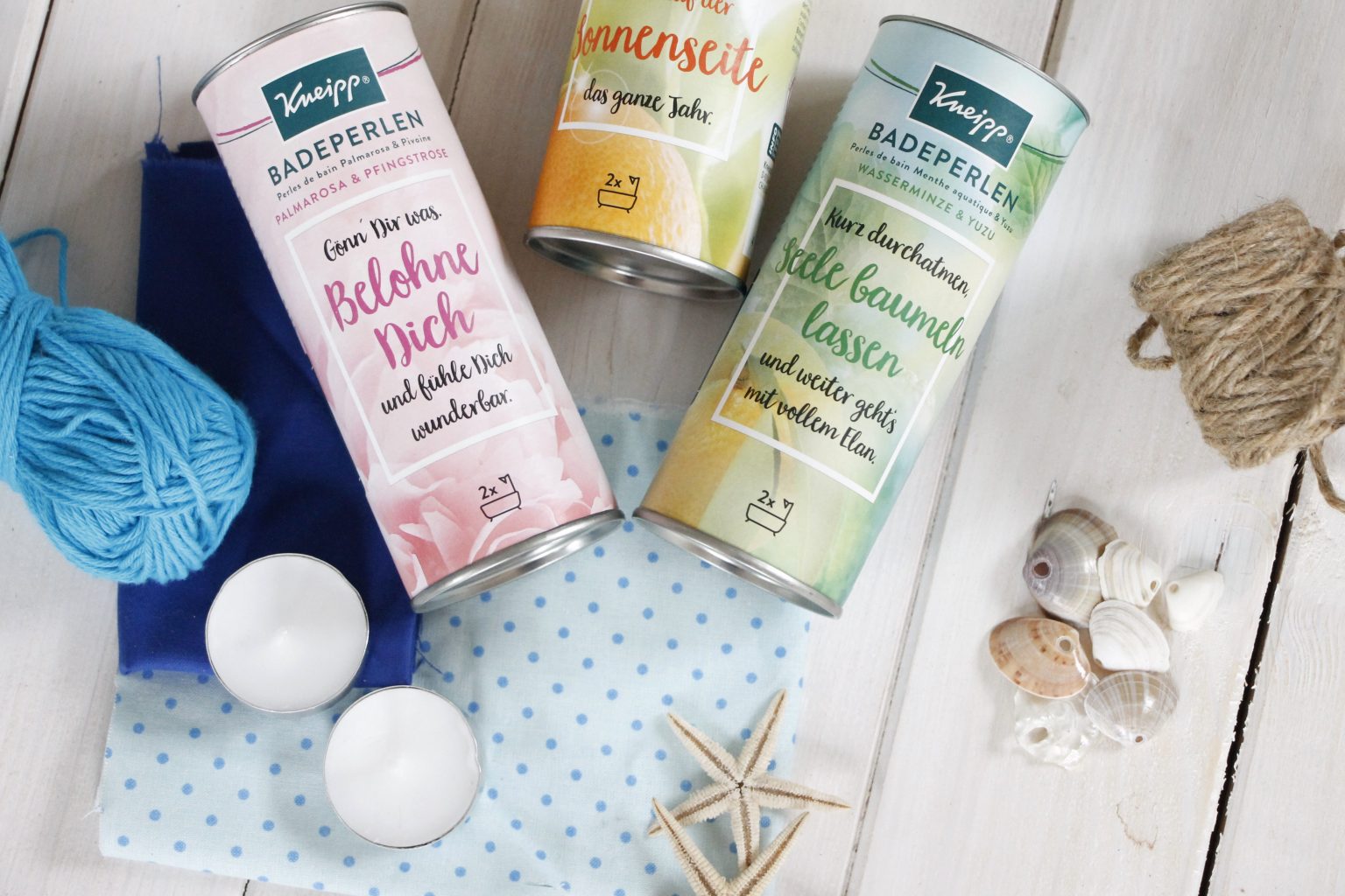 Upcycling Idee Dose Kneipp