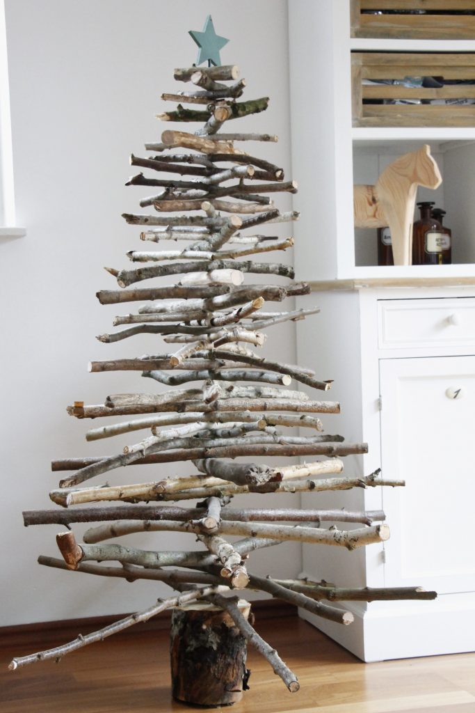 Weihnachtliche Diy Idee Weihnachtsbaum Aus Holz Bauen Lavendelblog