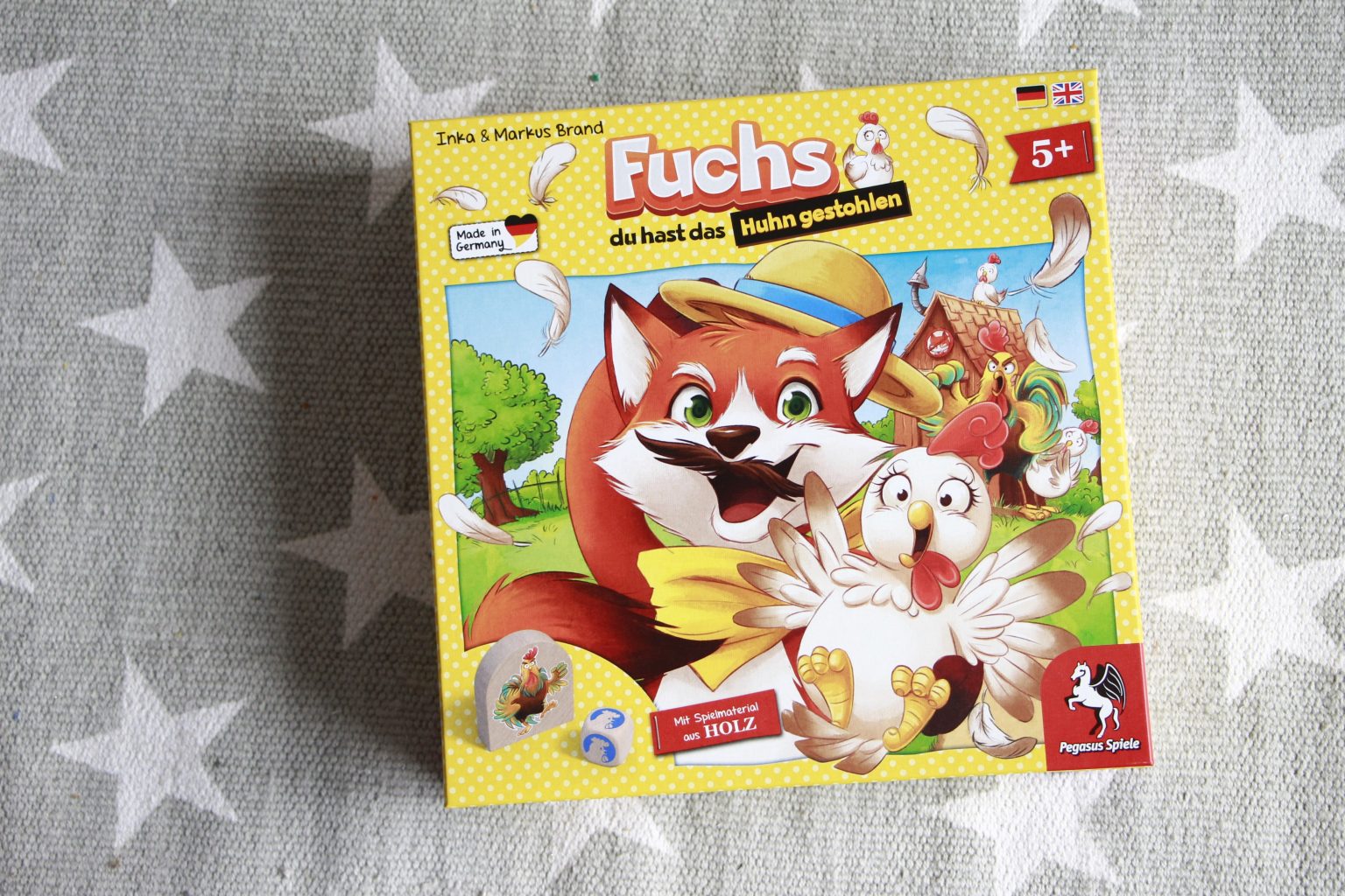 Fuchs du hast das Huhn gestohlen Pegasus Spiele Test