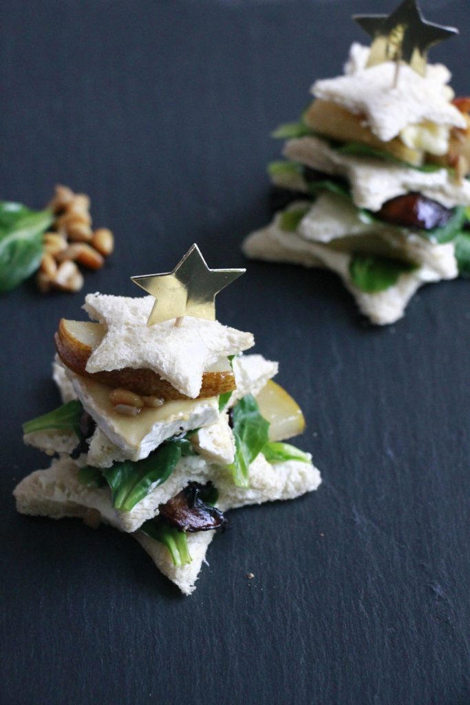 Weihnachtssandwiches Rezept