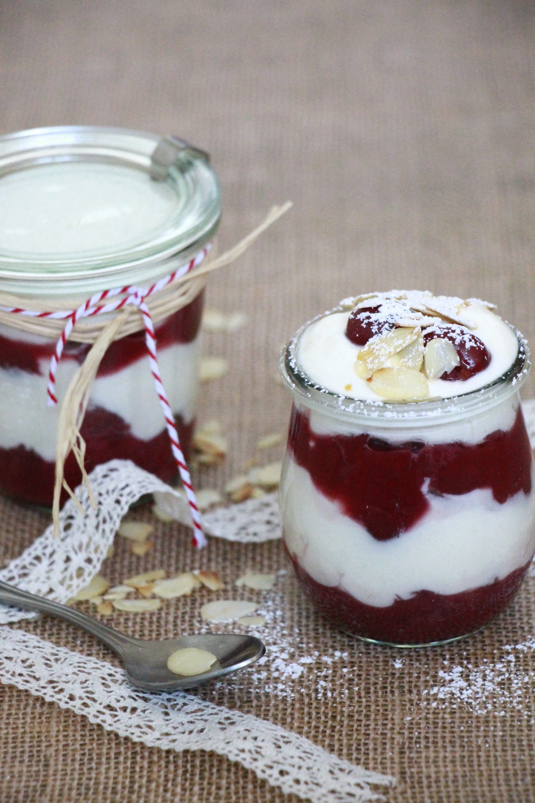 Ananas Schicht Dessert Im Glas — Rezepte Suchen