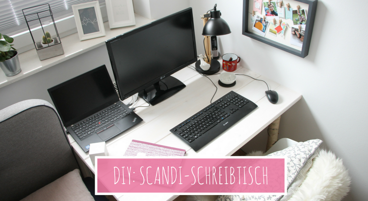 DIY Skandi-Schreibtisch selber bauen