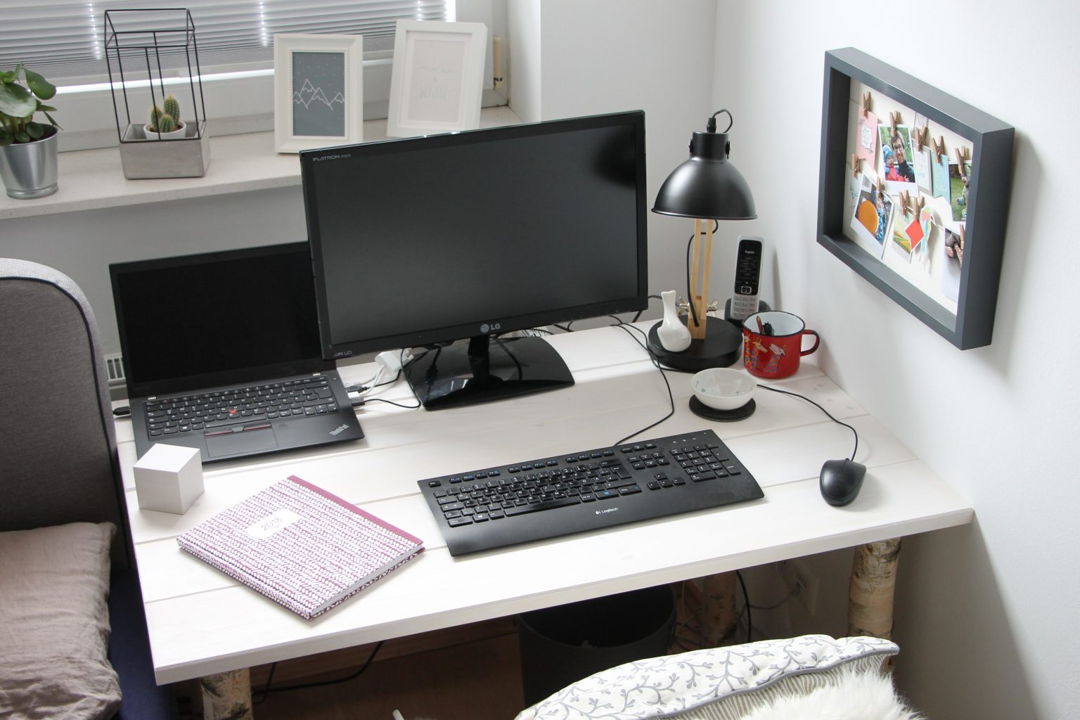 Schreibtisch Scandi-Style DIY