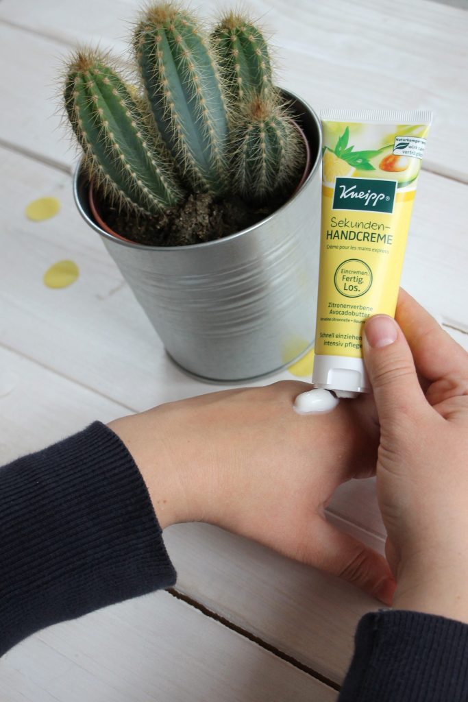 Winterhaut Pflegetipps - Kneipp Sekunden-Handcreme