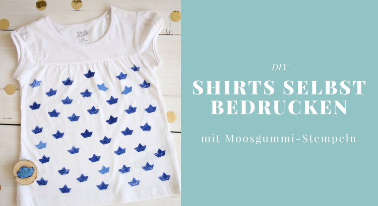 DIY Shirts selbst bedrucken Ideen