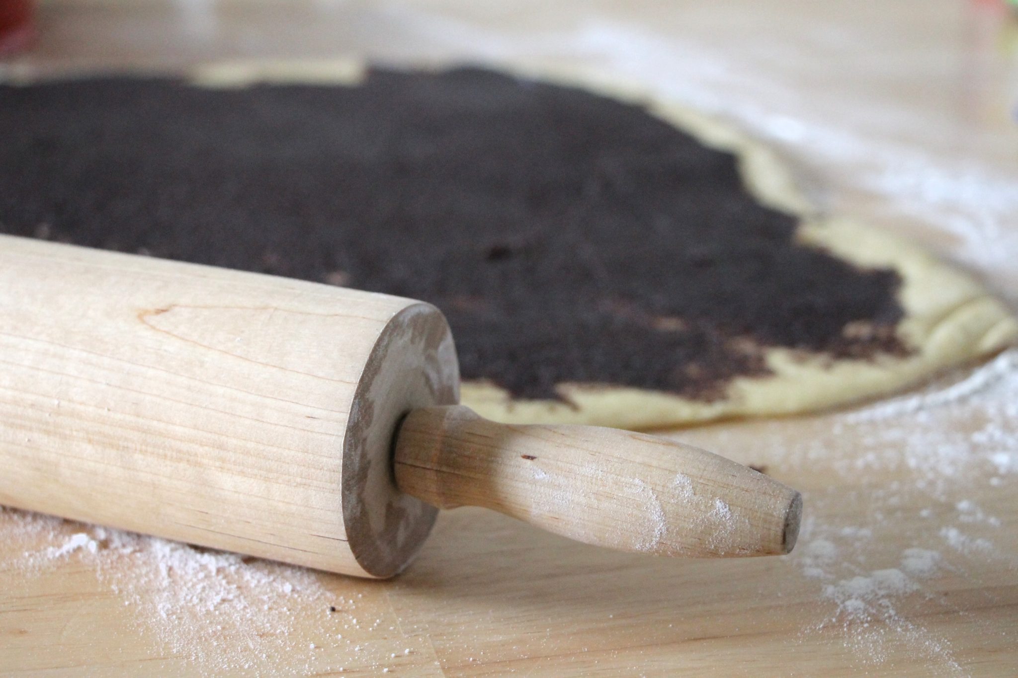 Rezept: Mohnschnecken-Kuchen mit Streuseln - Lavendelblog