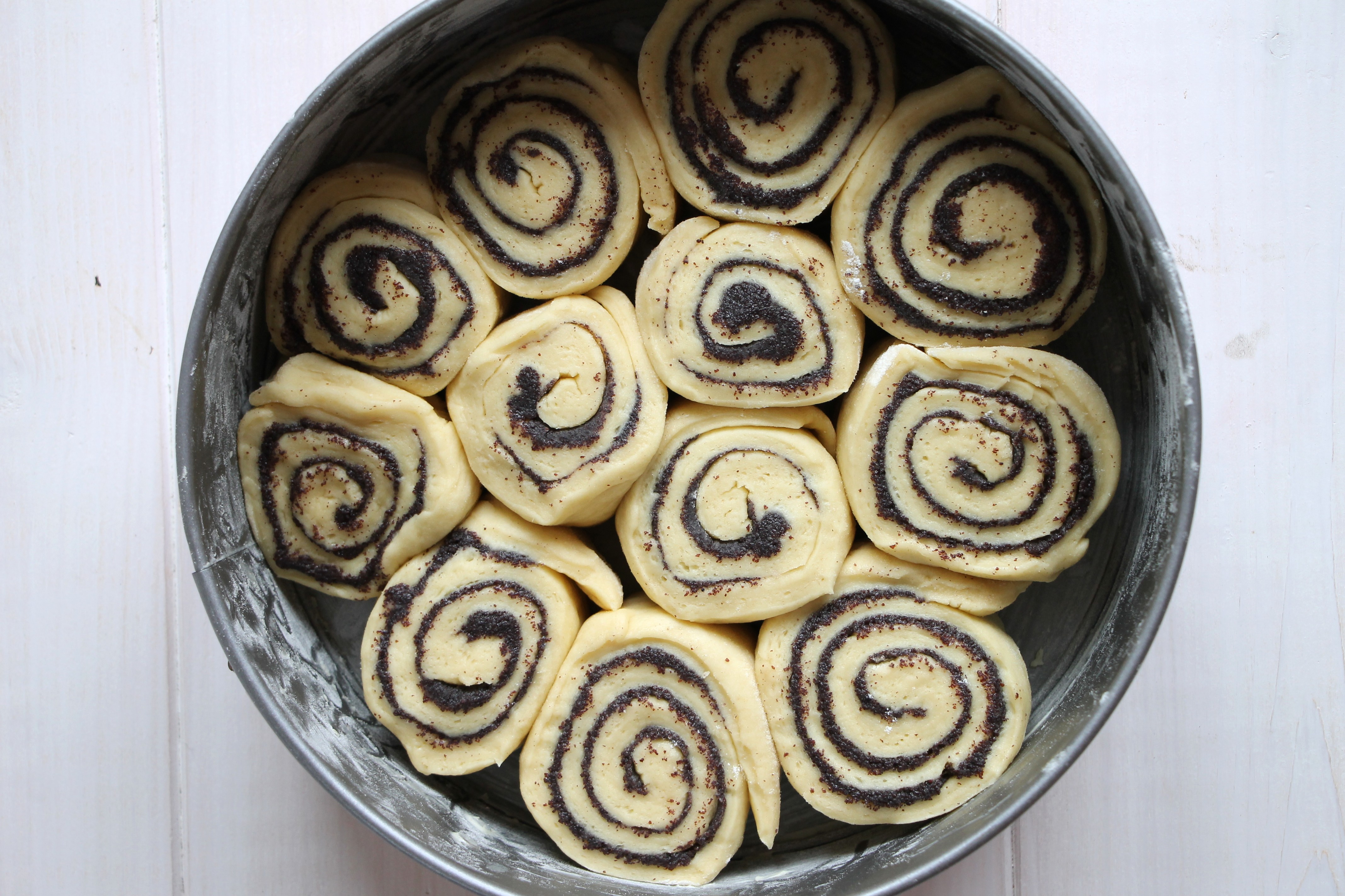 Mohnschnecken mit Streuseln Rezept - Lavendelblog