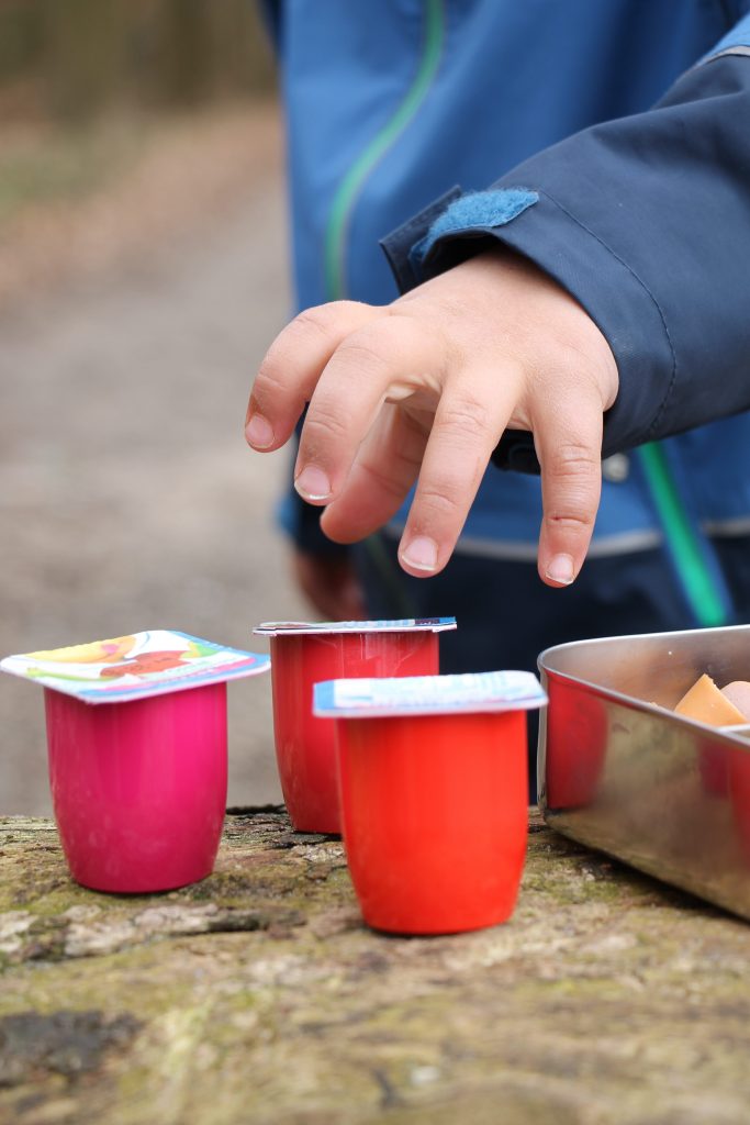 Snacks für Kinder Ideen FruchtZwerge