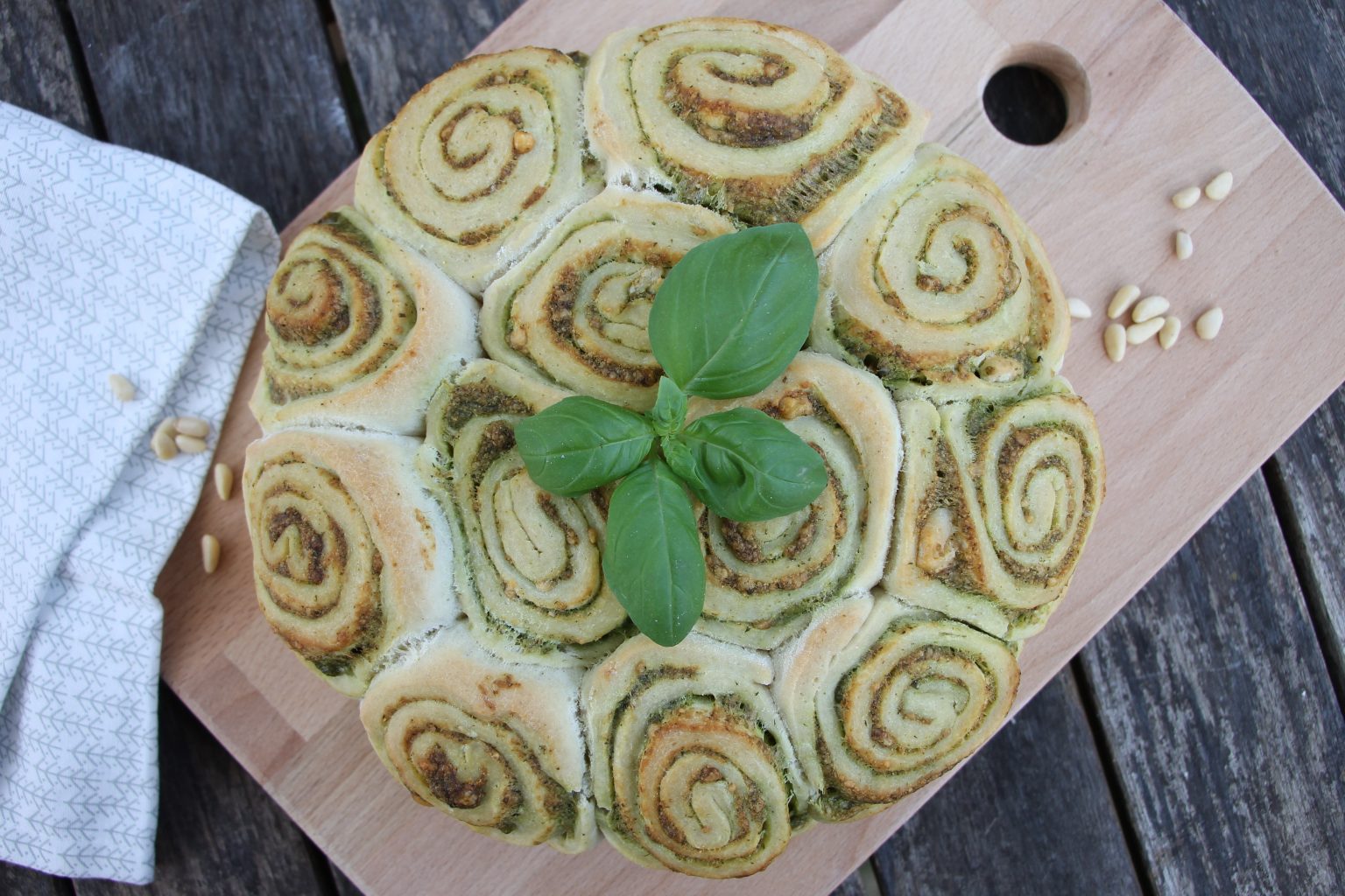 Grillbrot mit Pesto Rezept