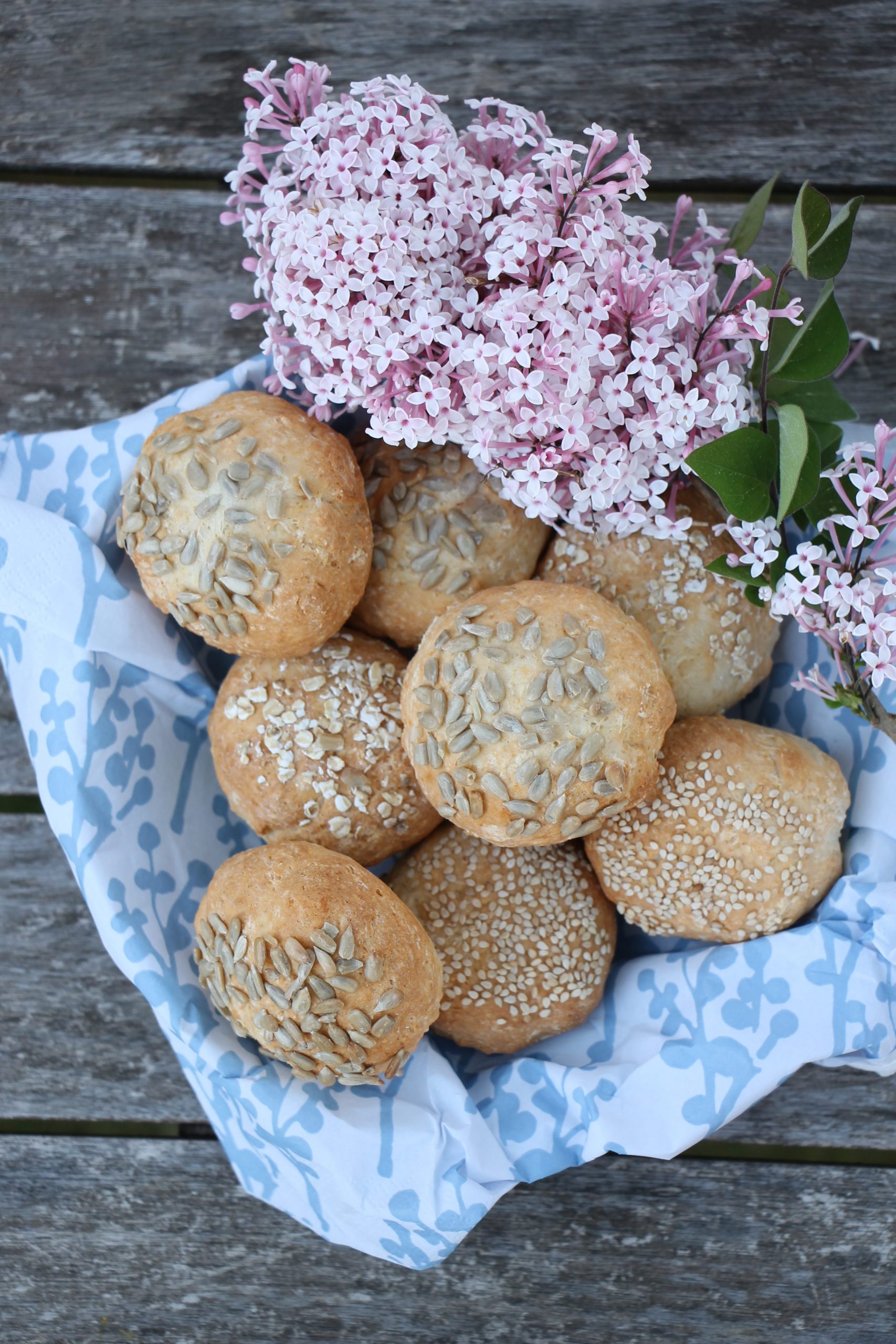 Brötchen ohne Hefe backen: Schnelle Quarkbrötchen - Lavendelblog