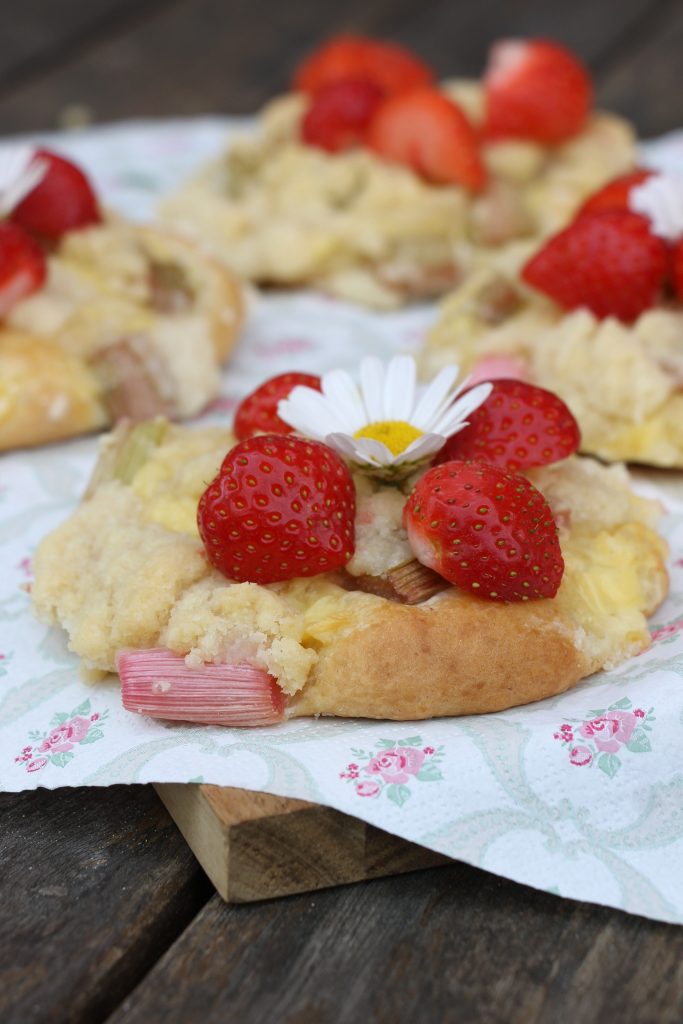 Rezept Streuseltaler Erdbeeren