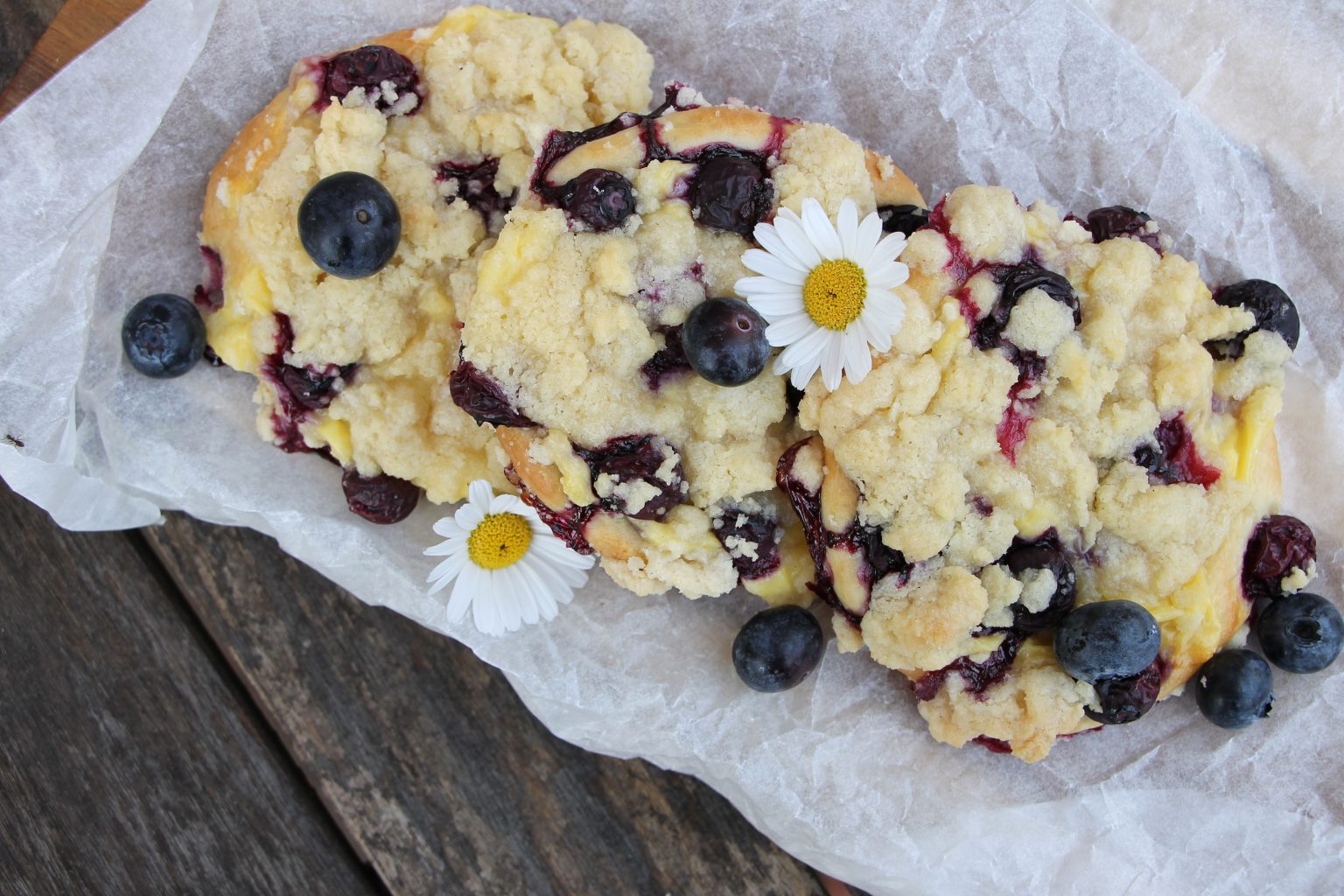 Rezept Streuseltaler Heidelbeeren