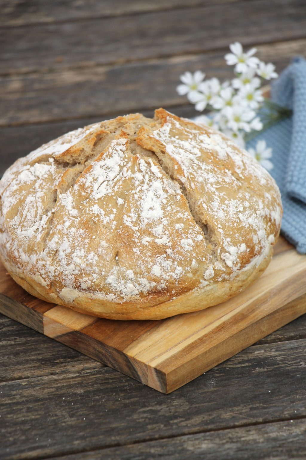 Einfaches Weizenbrot: Rezept für ein Weißbrot - Lavendelblog