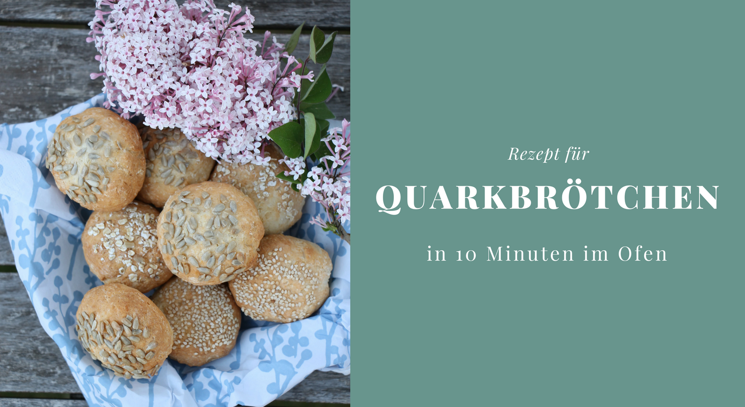 Brötchen ohne Hefe backen: Schnelle Quarkbrötchen - Lavendelblog