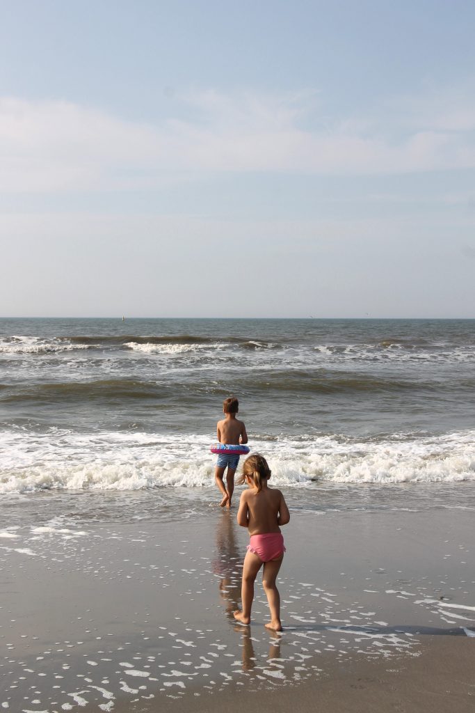 Baden in der Nordsee mit Kindern