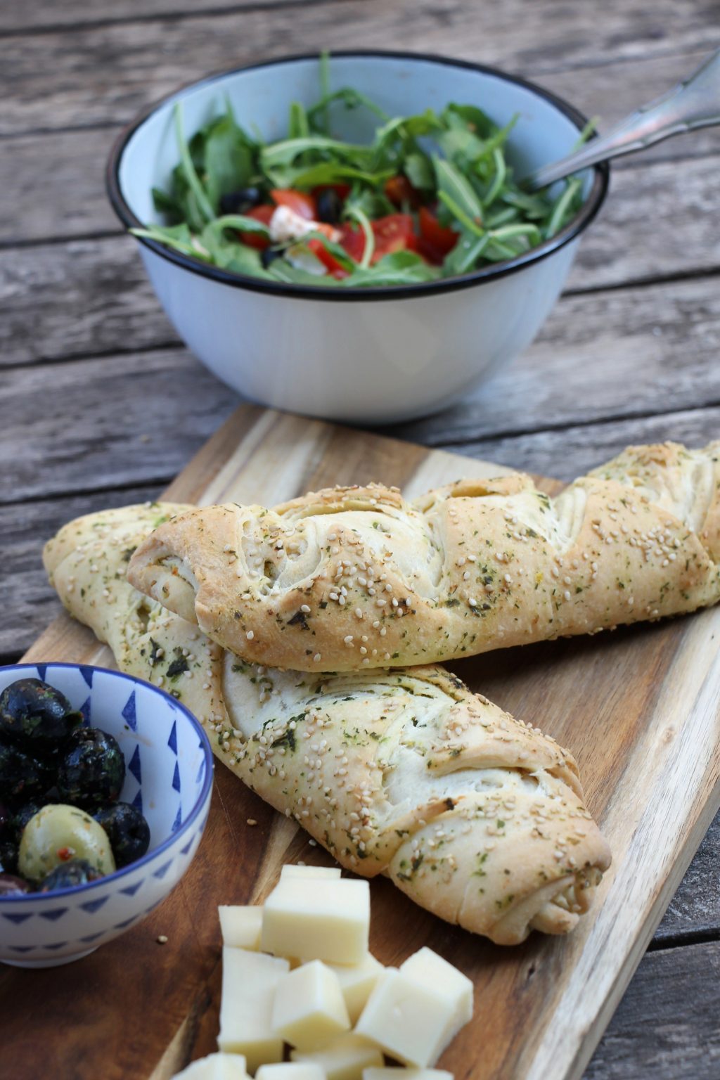 Rezept: Kräuterbaguette selber machen - Lavendelblog