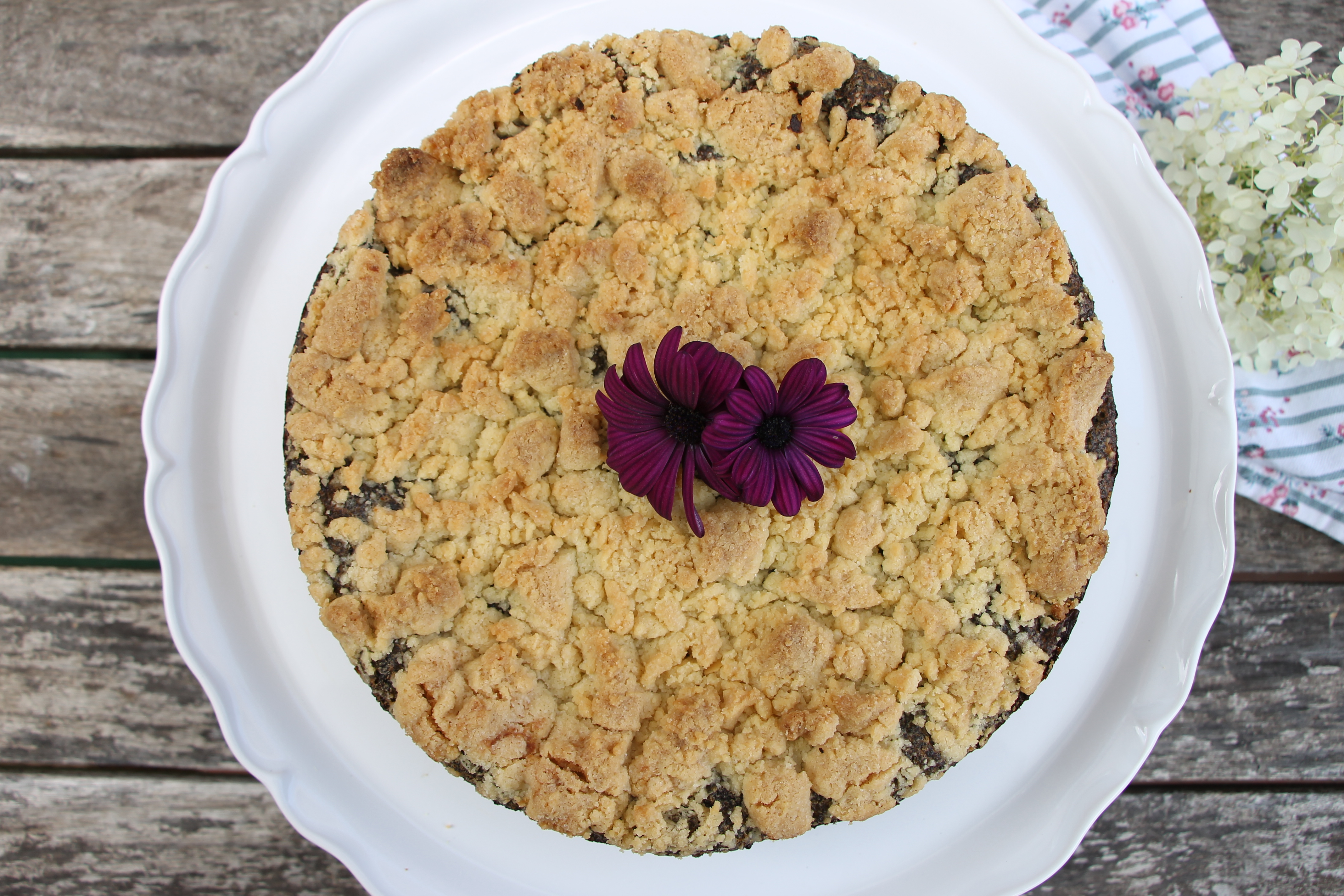 Rezept Mohnkuchen mit Streusel - Lavendelblog