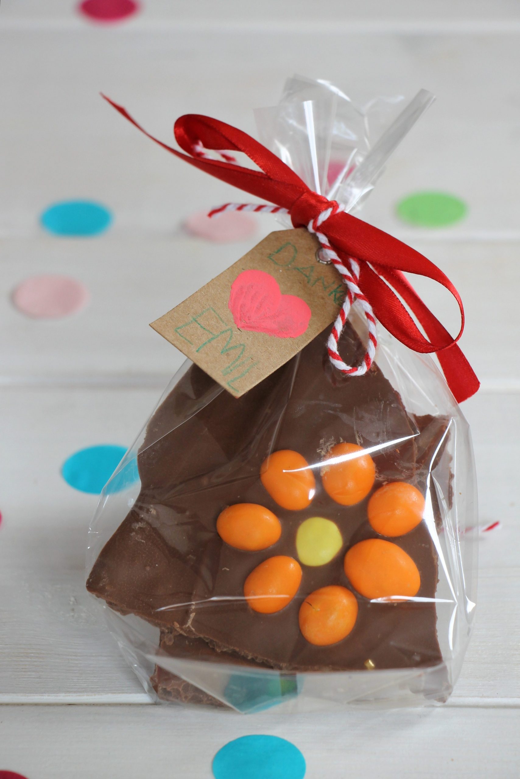 selbstgemachte Schokolade Geschenkidee - Lavendelblog