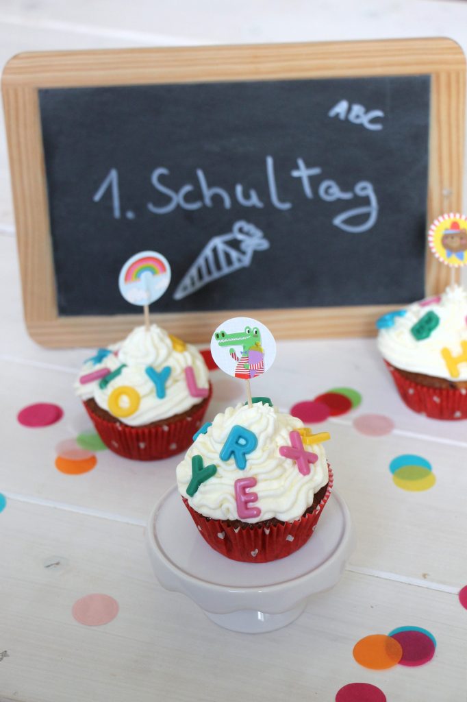 Cupcakes Einschulung Rezept