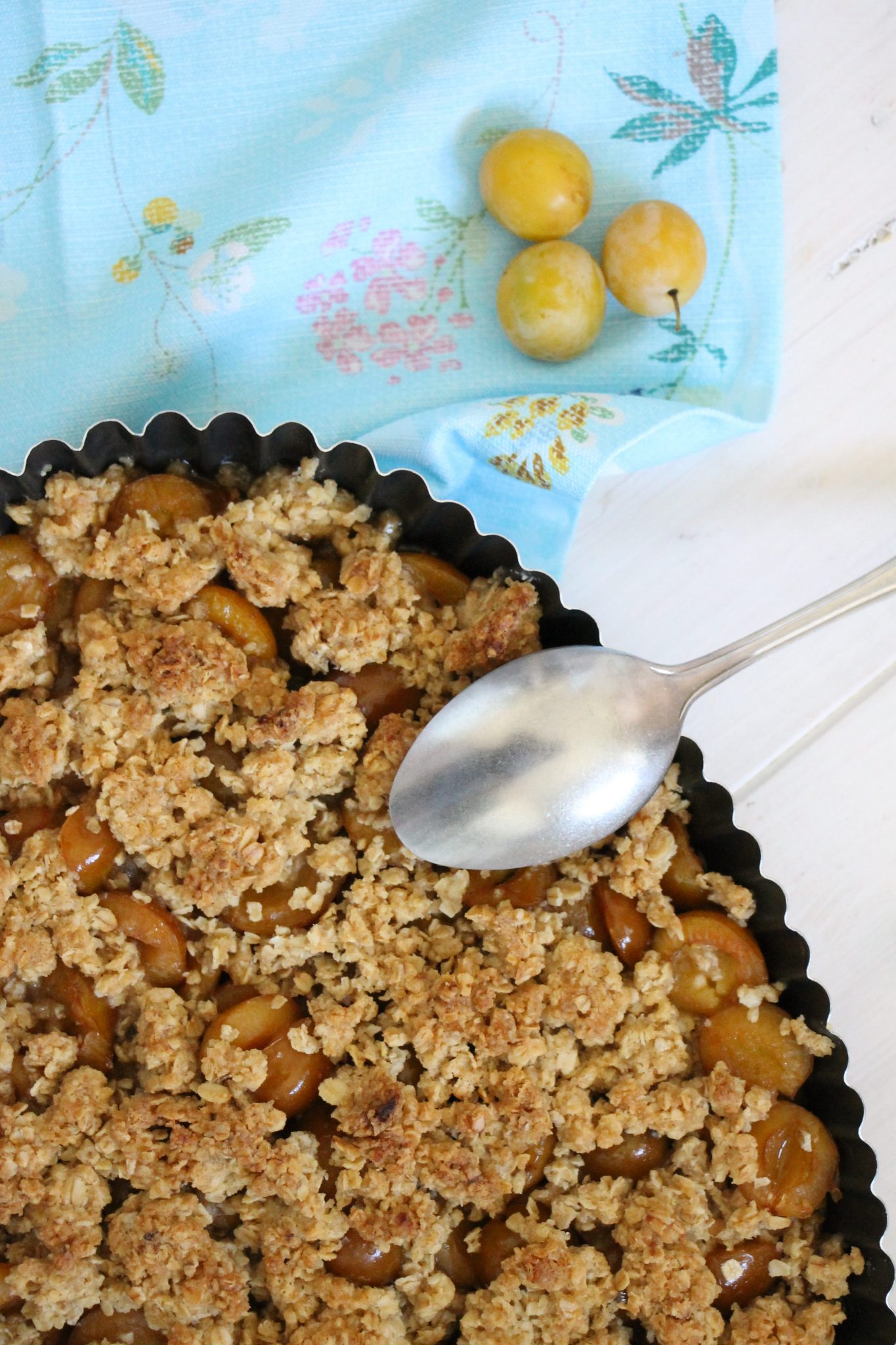 Mirabellen-Crumble: Rezept für eine fruchtige Süßspeise - Lavendelblog