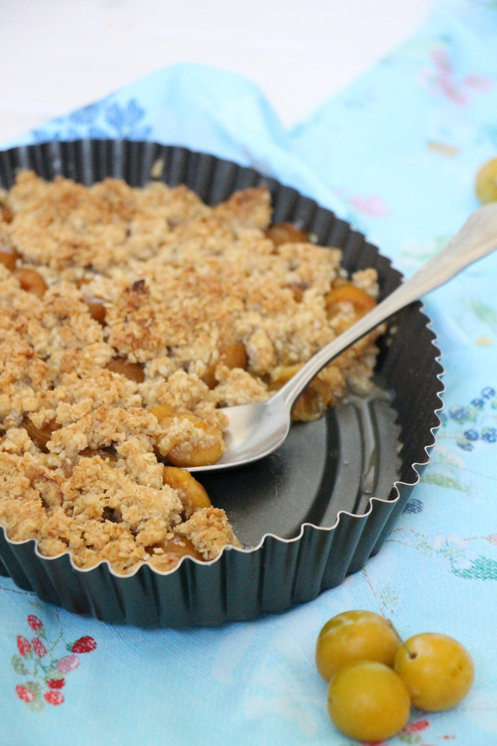 Schneller Mirabellen Crumble - Rezepte Suchen