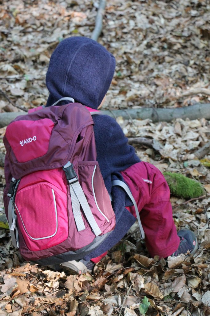 Kinder Rucksack Waldtag