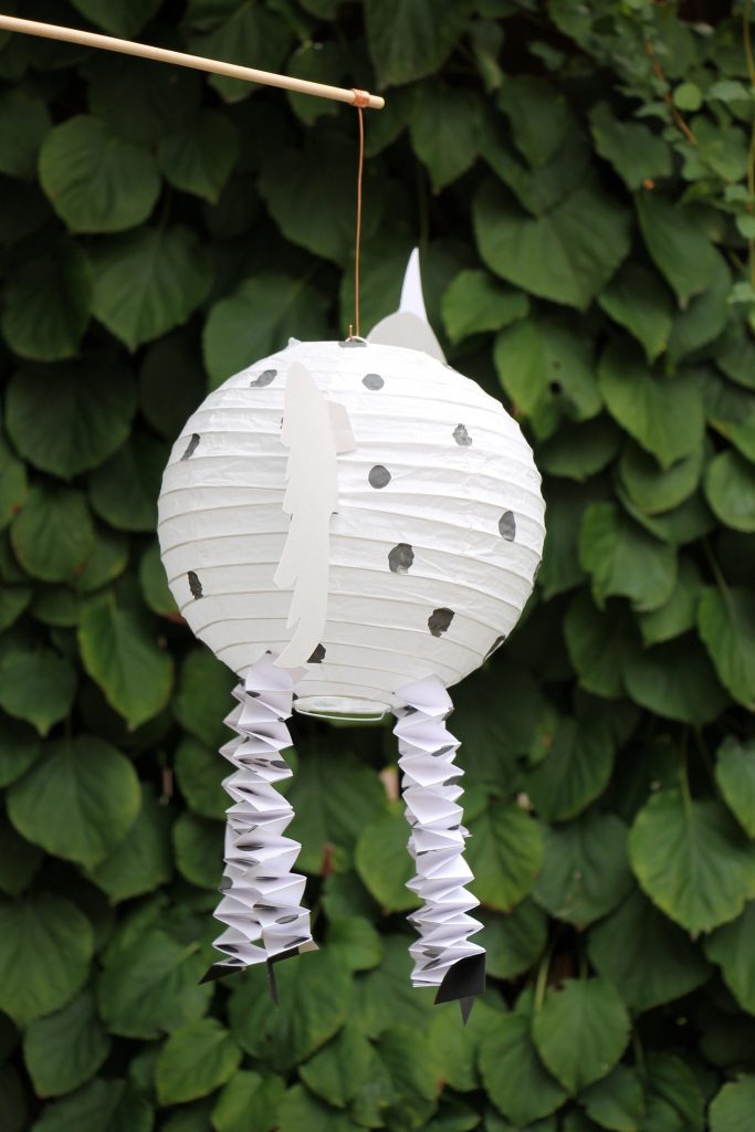 Laterne selber machen Lampion